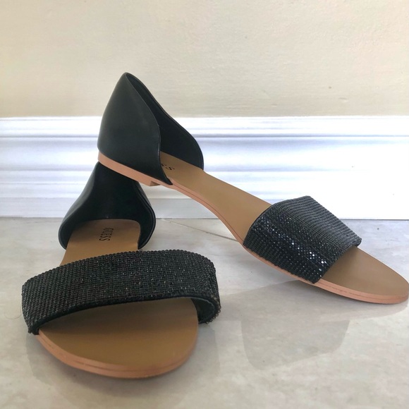 Guess Open Toe Ballet Flats - Picture 3 of 4